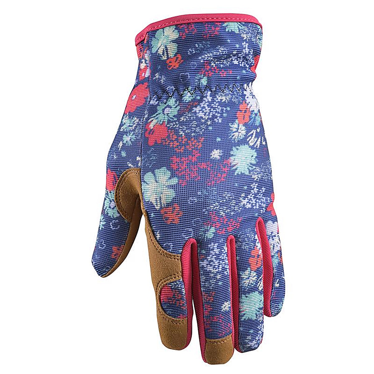 Wells Lamont - 7753M - Women's Indoor/Outdoor Botanical Work Gloves Multicolor M 1 pk