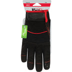 Kinco - 2021-M - Handler Men's Indoor/Outdoor Pull-Strap Work Gloves Black M 1 pair