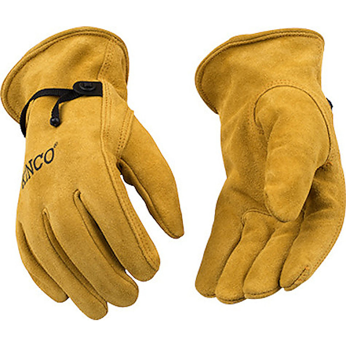 Kinco - 50BT-L - Men's Indoor/Outdoor Driver Gloves Gold L 1 pair