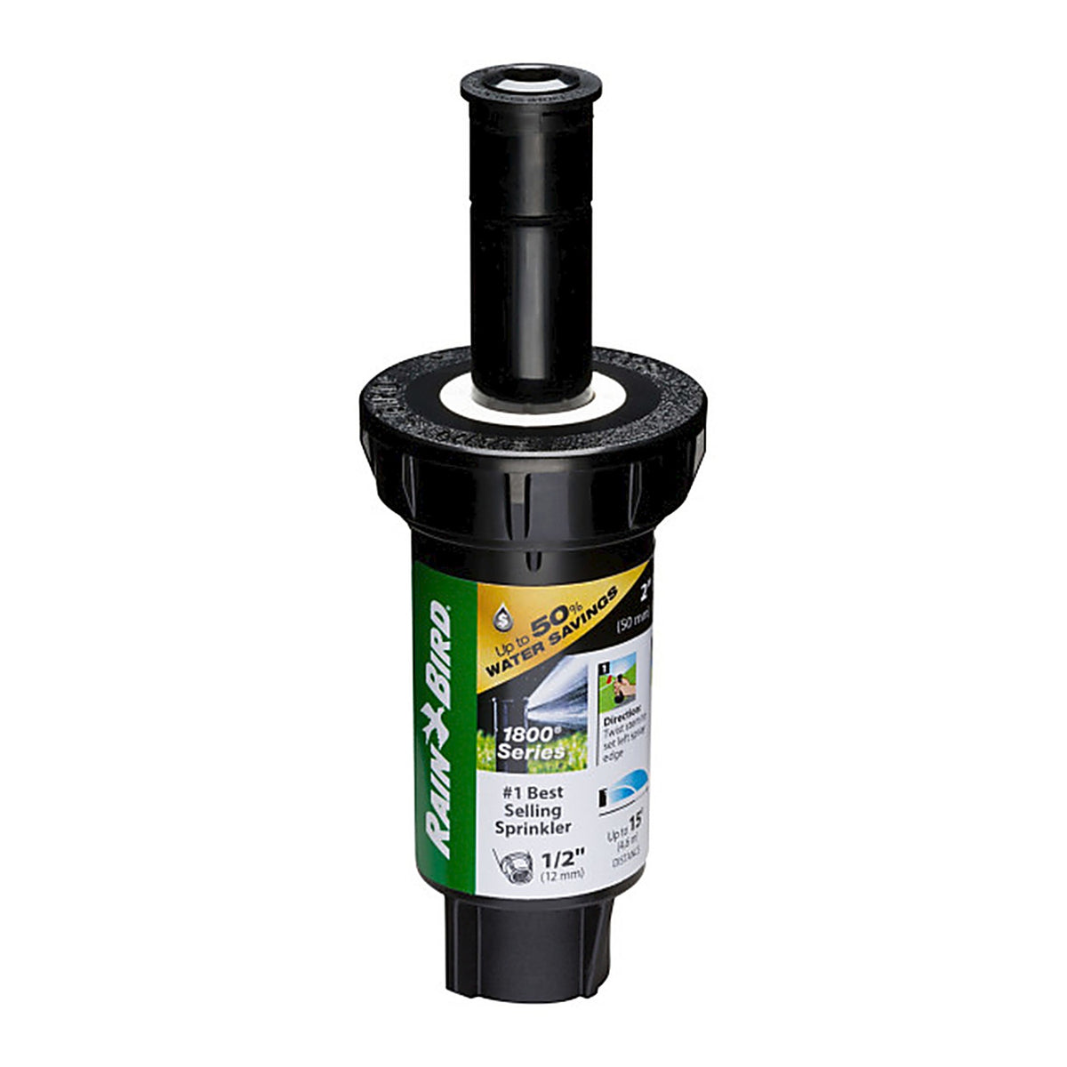 Rain Bird - 1802FDSPRS - 1800 Series 2 in. H Full-Circle Pop-Up Spray Head