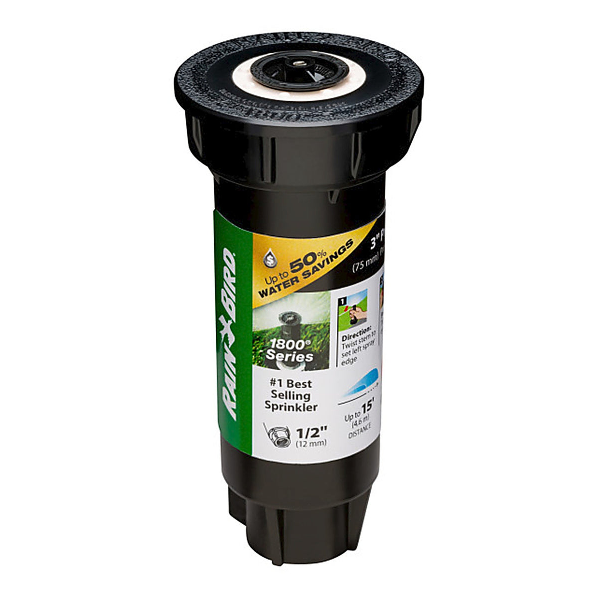 Rain Bird - 1803APPRS - 1800 Series 3 in. H Adjustable Pop-Up Spray Head