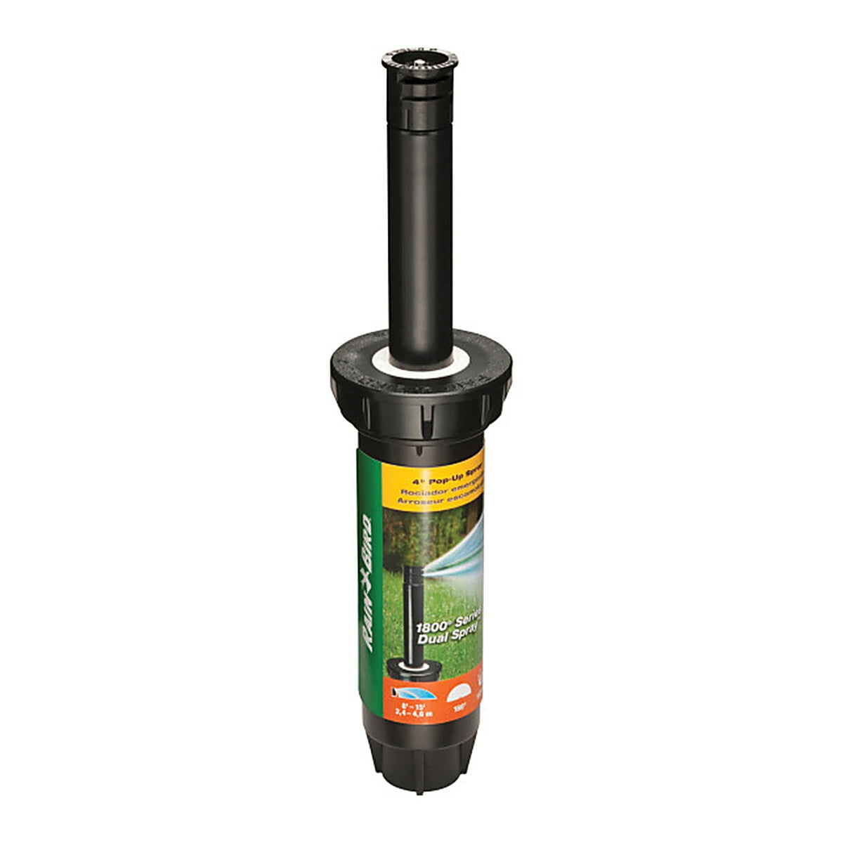 Rain Bird - 1804HDSP25 - 1800 Series 4 in. H Half-Circle Pop-Up Spray Head