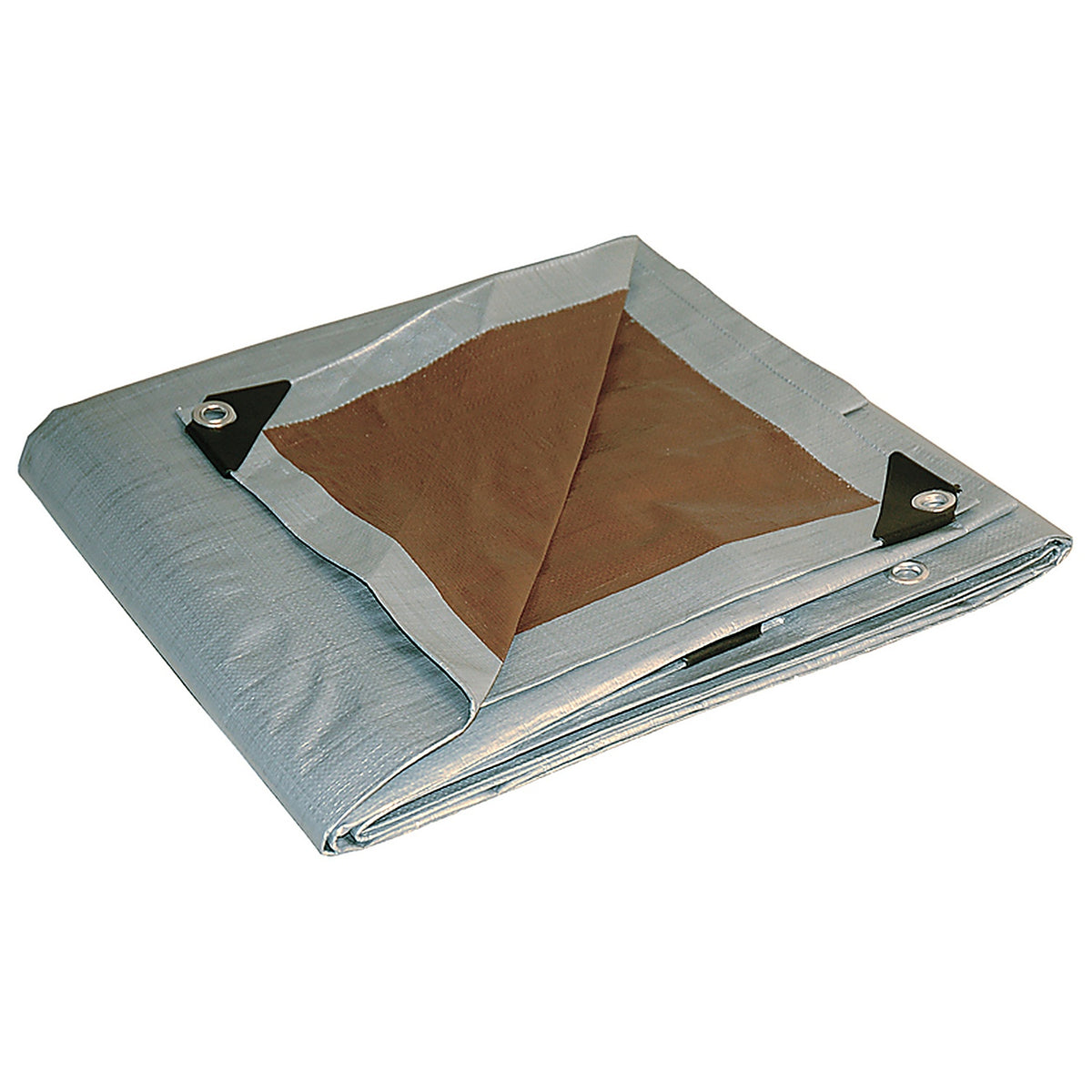 Foremost - 22640 - Dry Top 26 ft. W X 40 ft. L Heavy Duty Poly Reversible Tarp Brown/Silver
