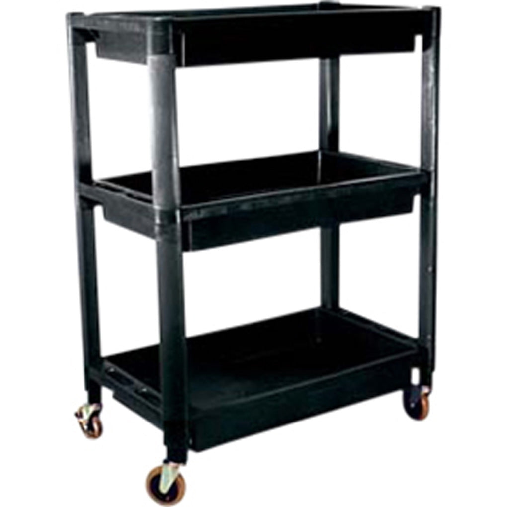 ATD - 7017 - 3-Tray Black Cart