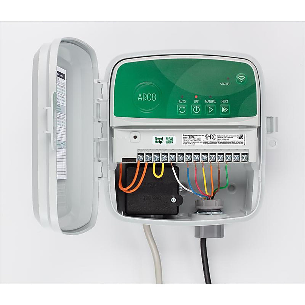 Rain Bird Programmable 8 Zone Residential Controller - ARC8 -