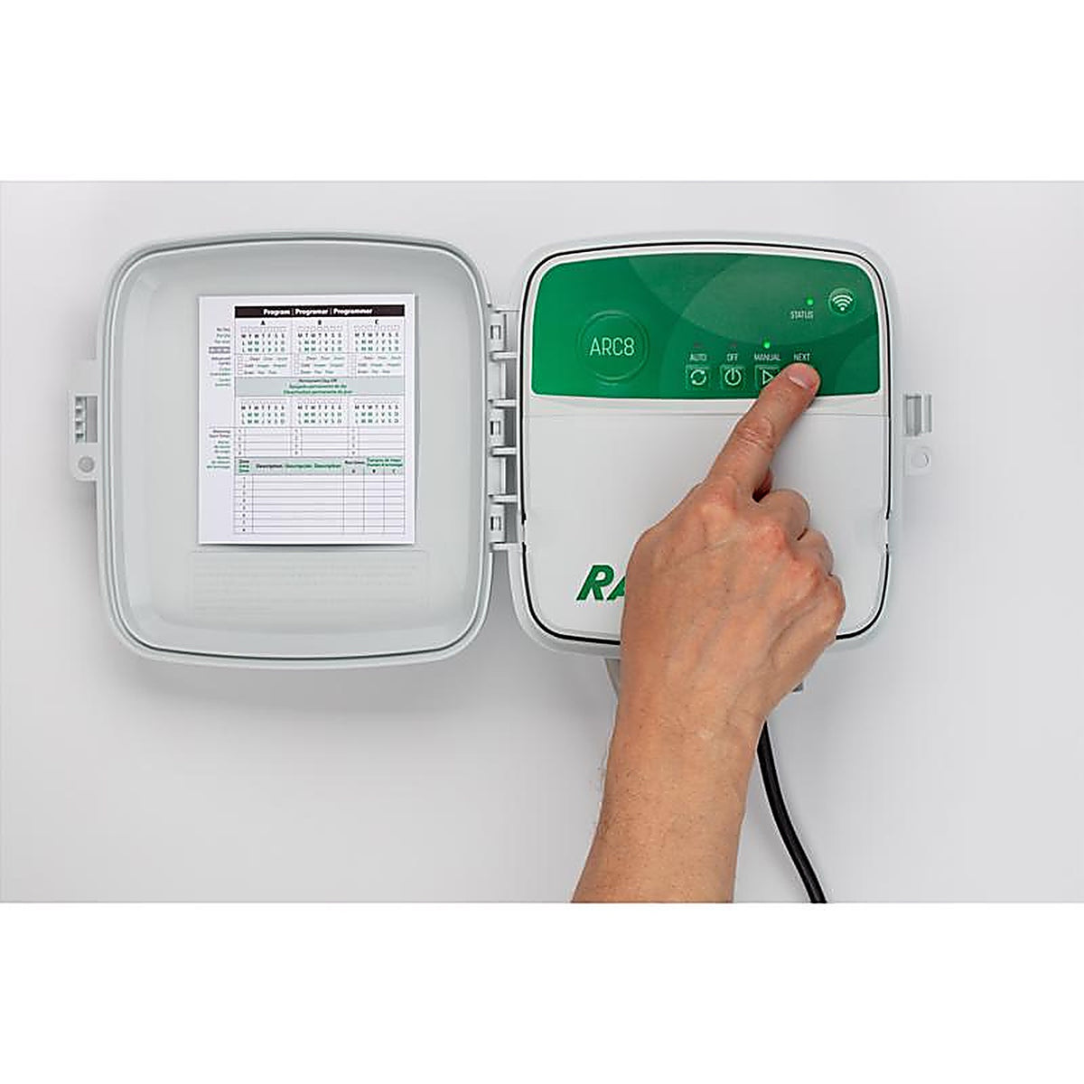 Rain Bird Programmable 8 Zone Residential Controller - ARC8 -