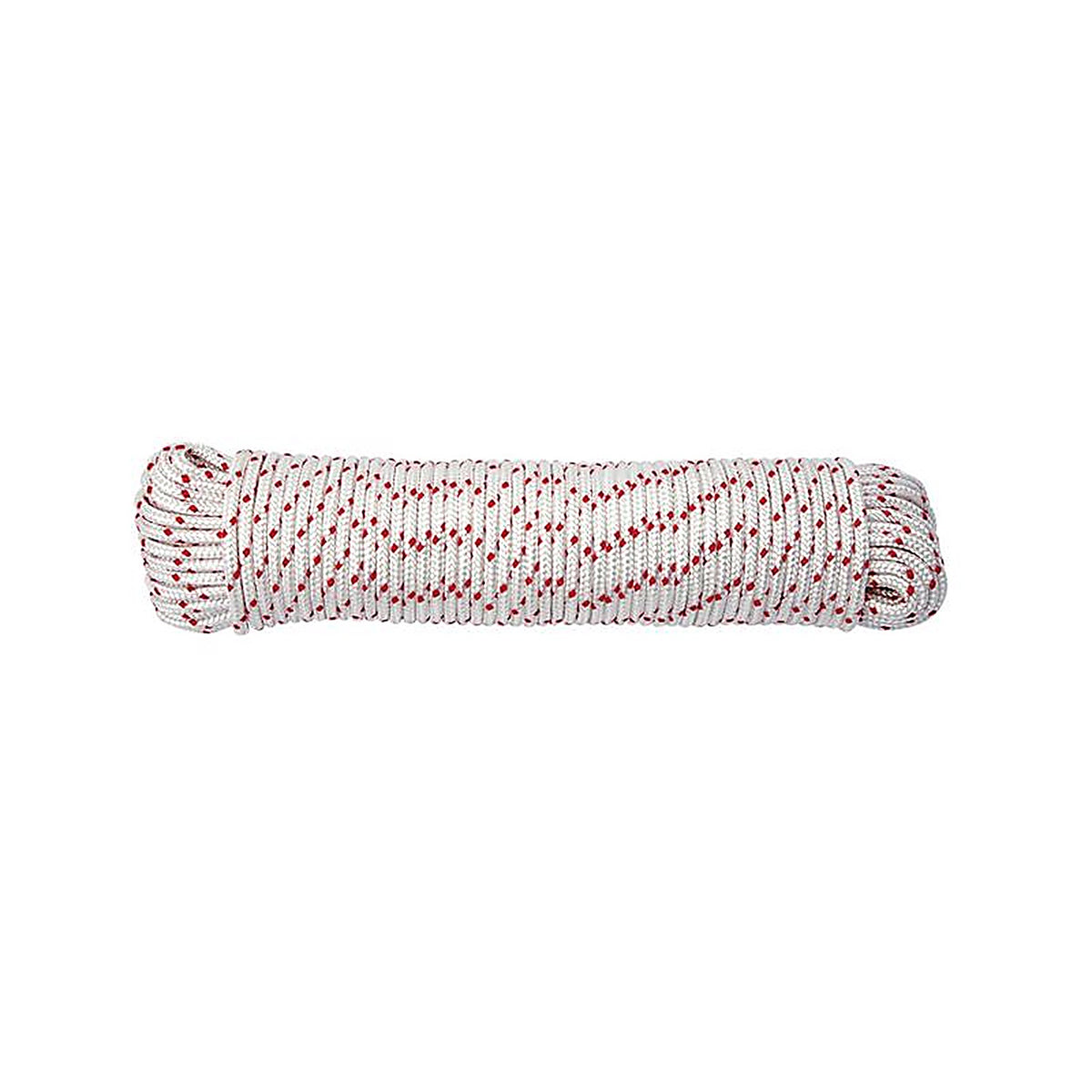 Koch - 5240634 - 3/16 in. D X 50 ft. L Red/White Diamond Braided Polyester Rope