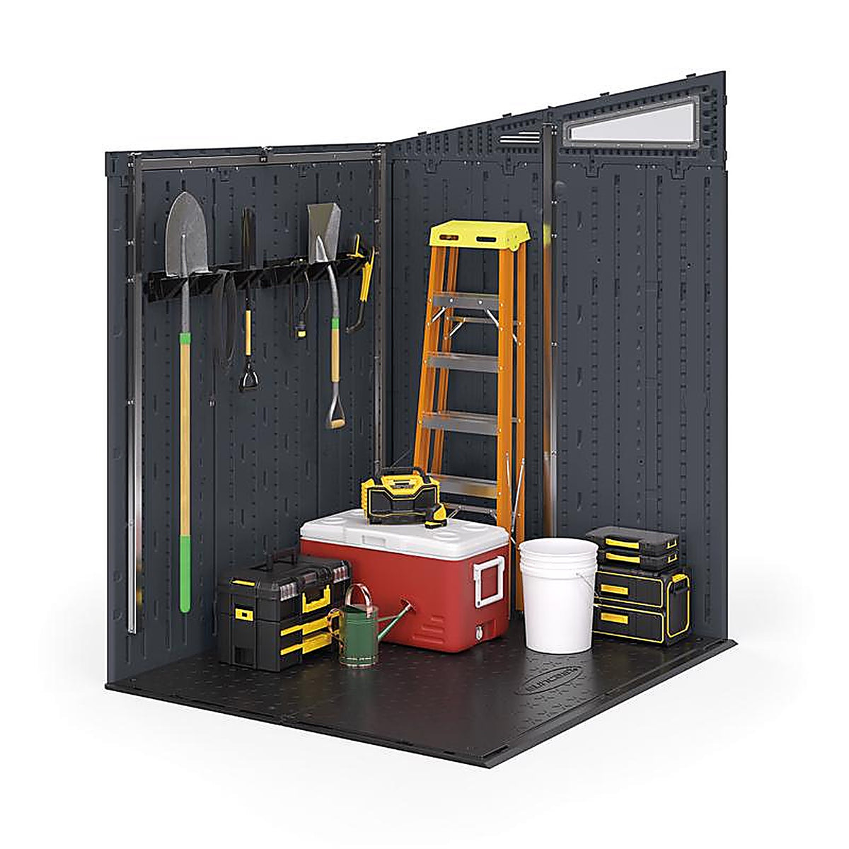 Suncast - V724BLD - 4.5 in. H X 25 in. W X 5.25 in. D Resin Tool Hanger