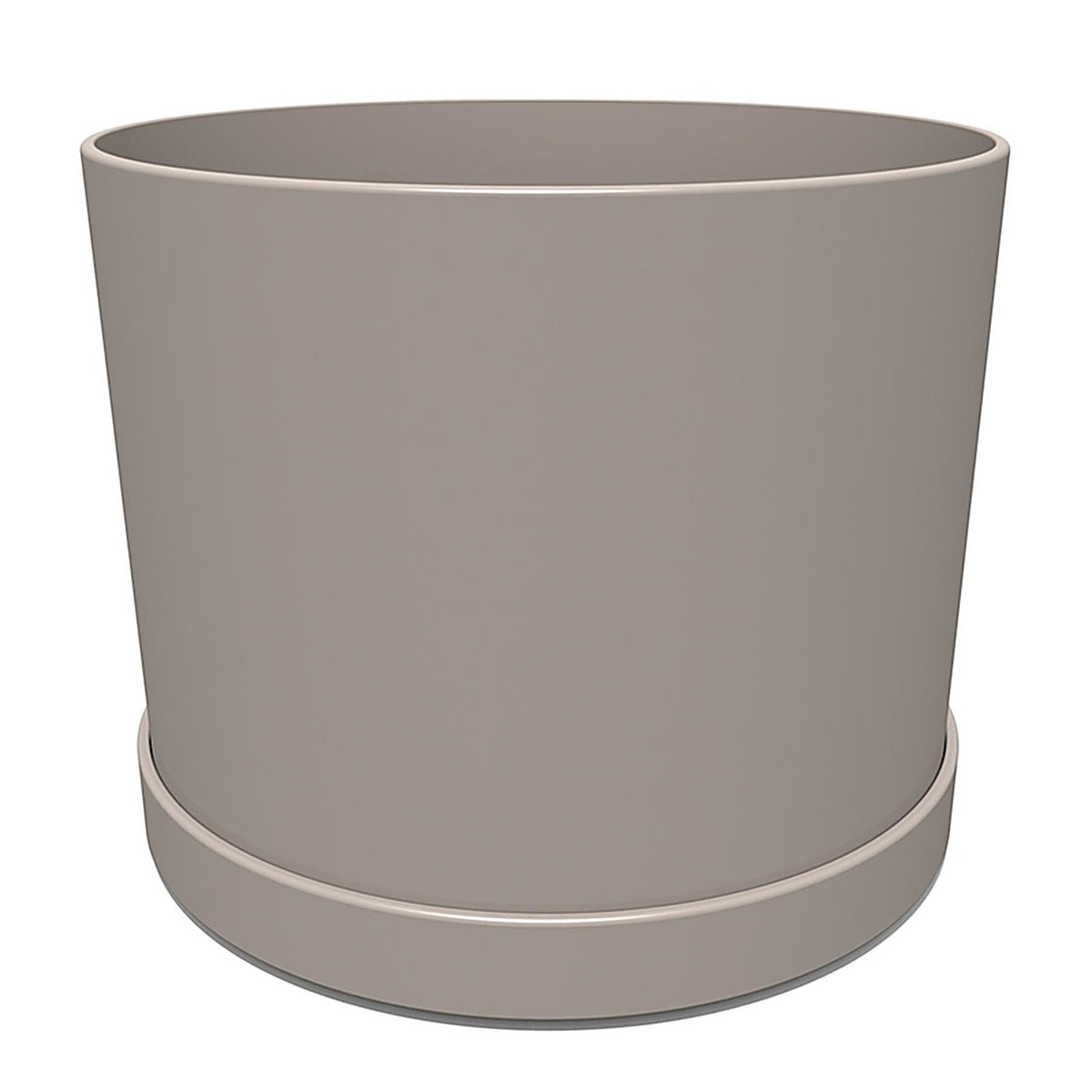 Bloem - MAT0883 - 6.625 in. H X 8 in. D Resin Mathers Planter Pebble Stone