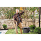 Suncast - PDH150P - 150 ft. Gray In Ground Hideaway Hose Reel