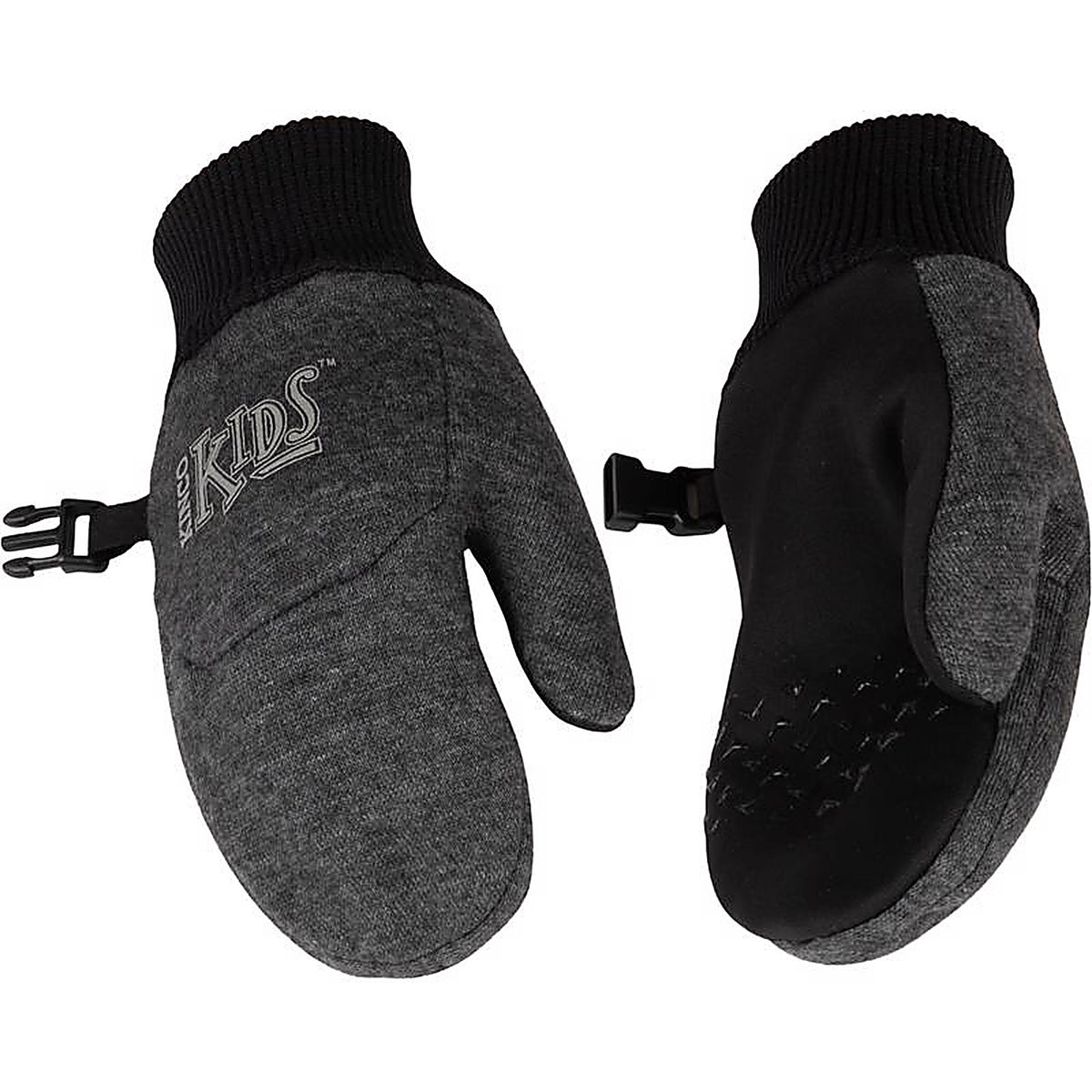 Kinco - 2960T-KS - Child's Outdoor Winter Mittens Black/Gray S 1 pair