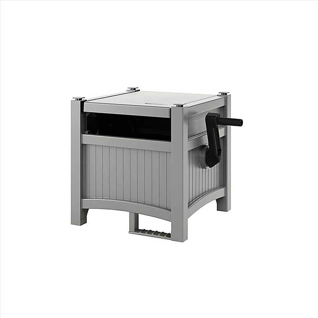 Suncast - PHH100DY - 100 ft. Gray Free Standing Hideaway Hose Reel