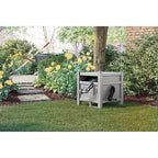 Suncast - PHH100DY - 100 ft. Gray Free Standing Hideaway Hose Reel