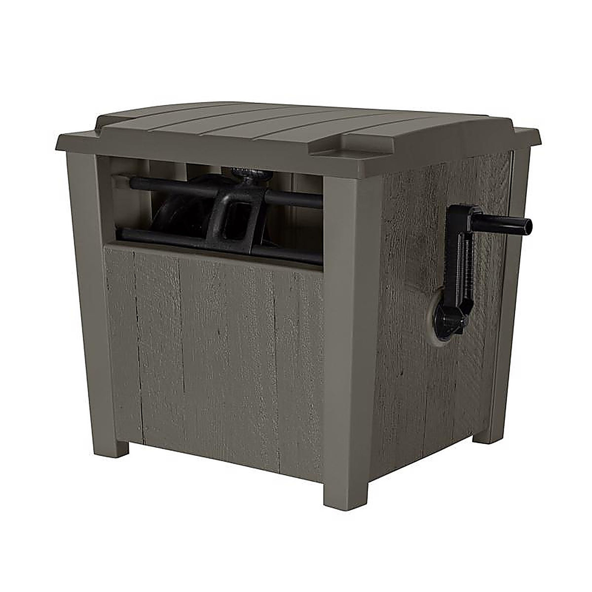Suncast - FHH112 - Slide Trak 175 ft. Brown Retractable Free Standing Hideaway Hose Reel