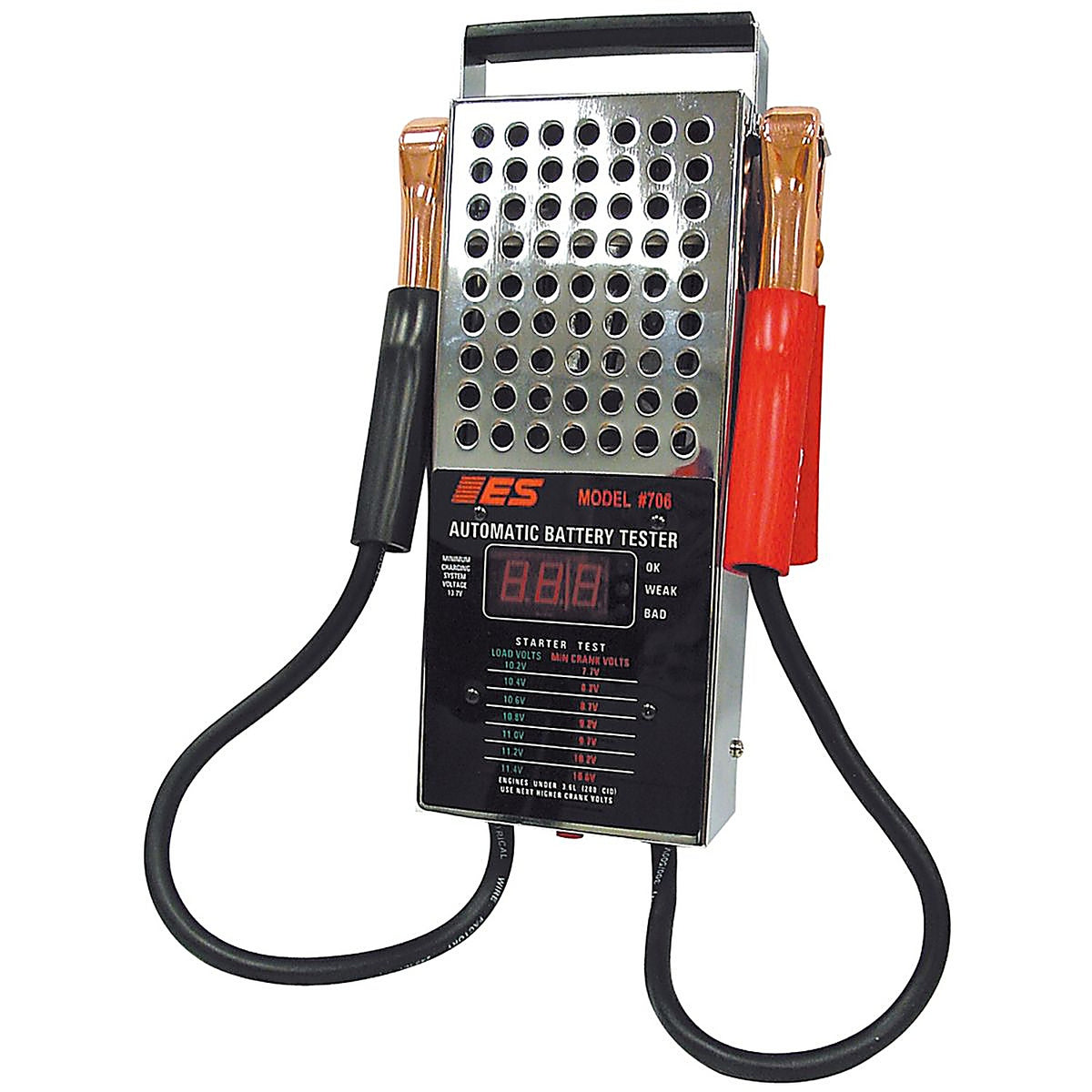 Electronic Specialties - 706 - Digital Battery Tester with Automatic Test
