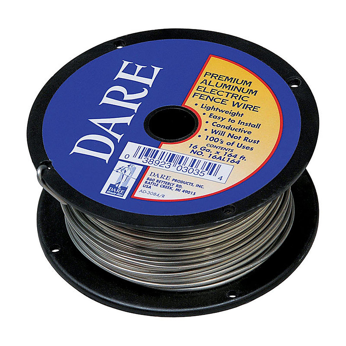 Dare - 16AL164 - Premium Electric Fence Wire Silver