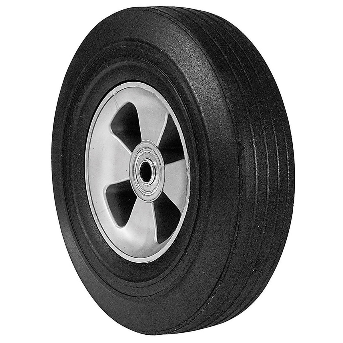 Arnold - 490-323-0004 - 10 in. Dia. 175 lb. capacity Offset Wheelbarrow Tire Rubber