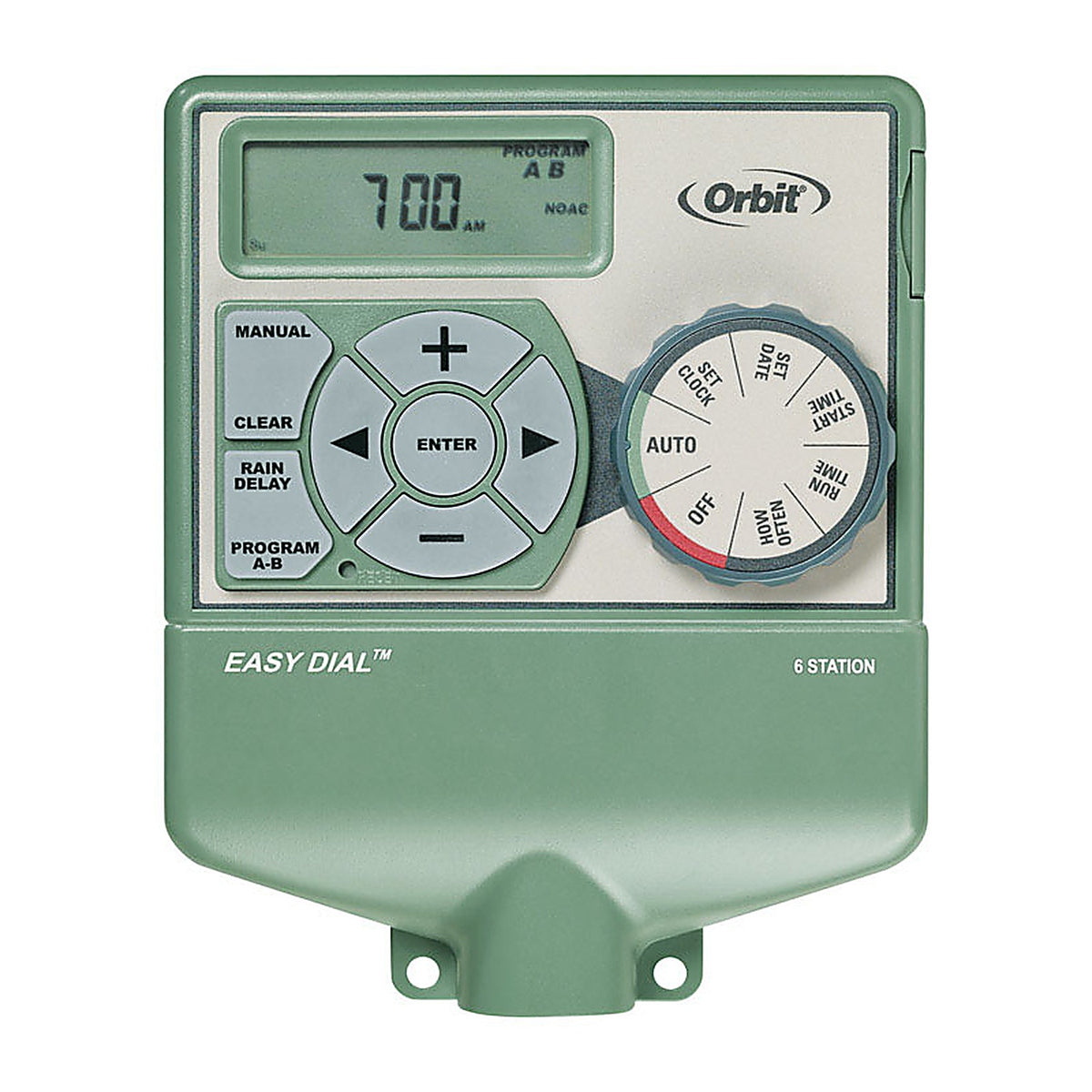 Orbit - 57596 - Easy Dial Programmable 6 zone Sprinkler Timer