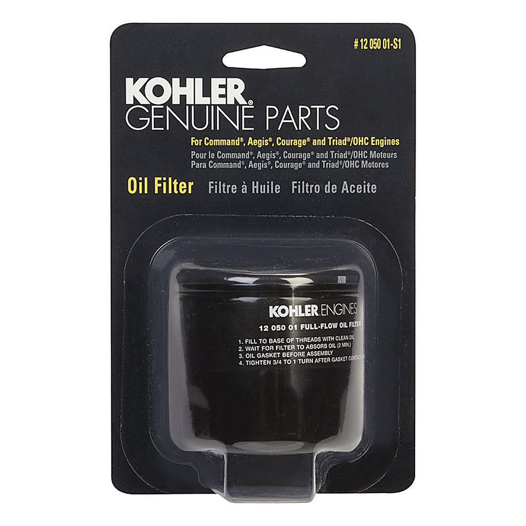 Kohler - 12 050 01-S1 - Oil Filter Kohler and Courage Single and Twin Engines