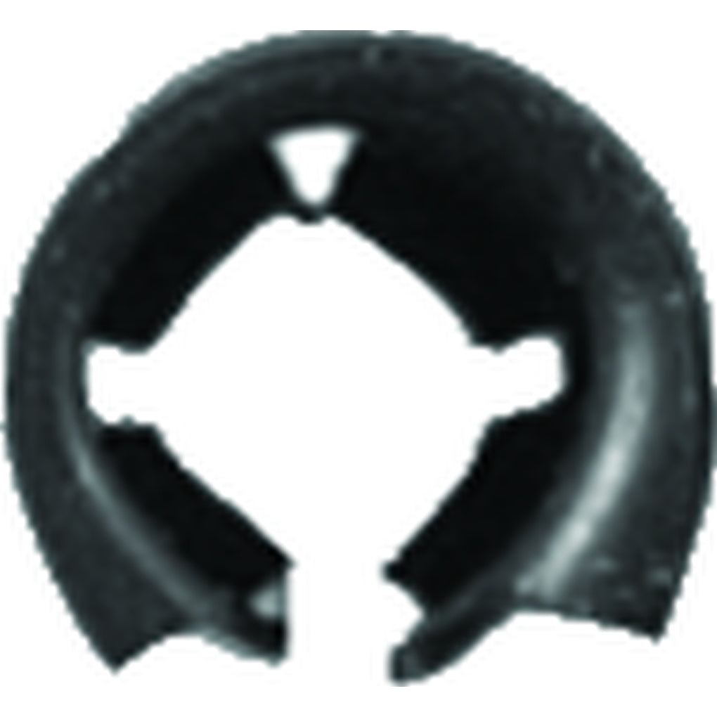 Disco|710PK|1/8in Stud Size 1/4in Hole Size, Black Finish Barrel Nuts
