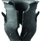 Disco|710PK|1/8in Stud Size 1/4in Hole Size, Black Finish Barrel Nuts