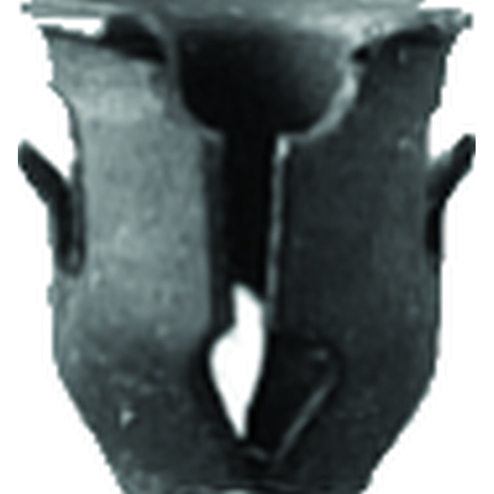 Disco|710PK|1/8in Stud Size 1/4in Hole Size, Black Finish Barrel Nuts