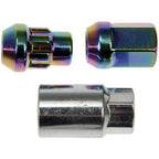 Dorman|713-375G|Rainbow/Neo-Chrome Acorn Wheel Nut Lock Set