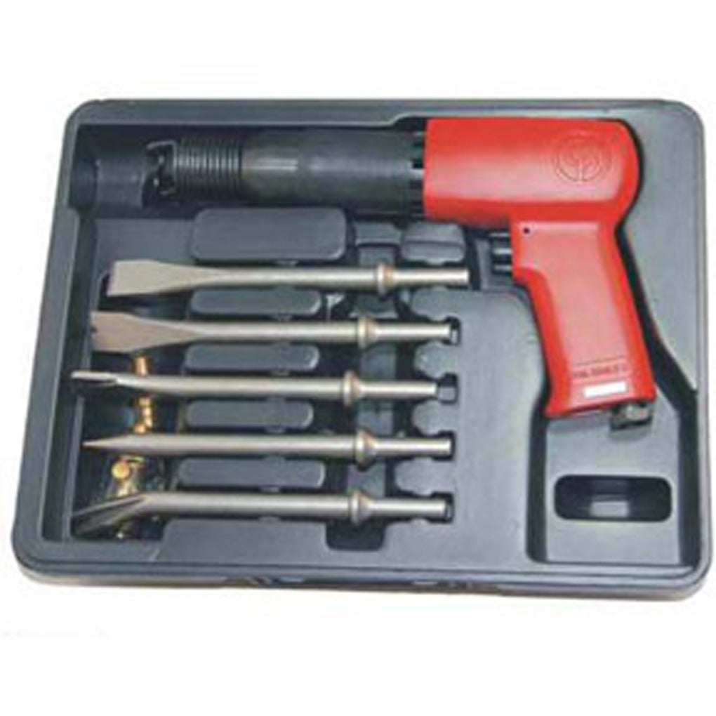 Chicago Pneumatic - 7150K - 3-1/2 in Heavy-Duty Pistol Grip Air Hammer Kit