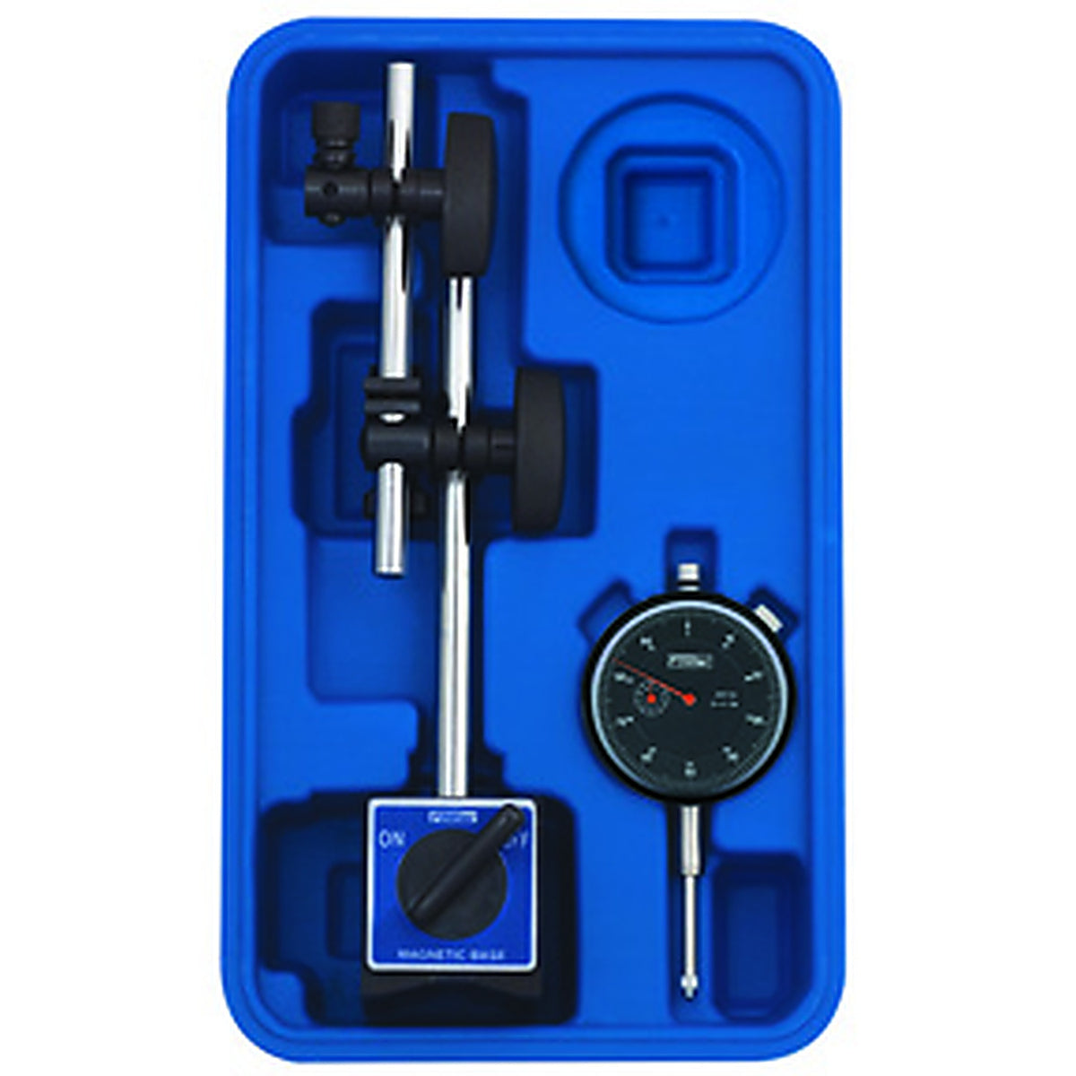 Fowler - 72-520-199 - Magnetic Base & Black Face Indicator with Fine Adjust