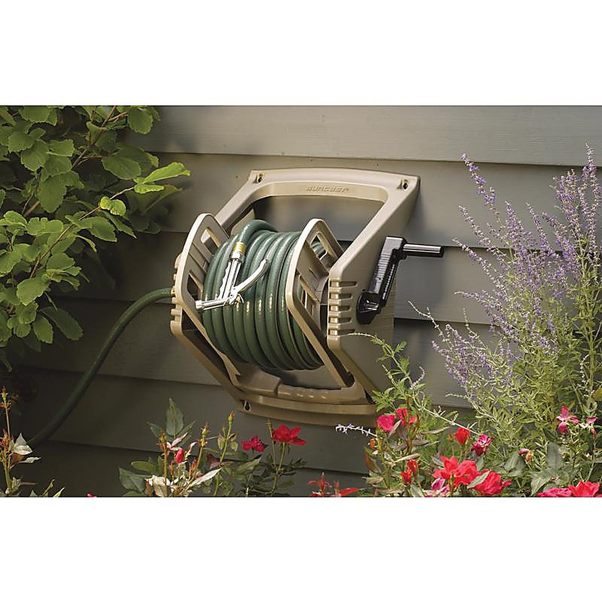 Suncast - TSA100M - Hose Handler 100 ft. Stationary Beige Hose Reel