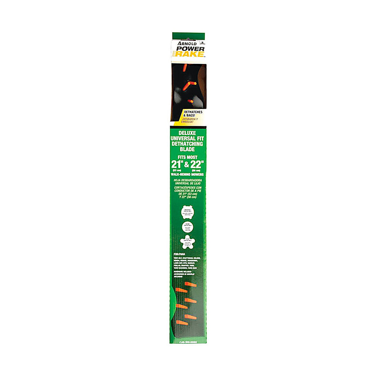 Arnold - 490-100-0083 - PowerRake 21 in. Dethatching Mower Blade For Walk-Behind Mowers - 1/Pack