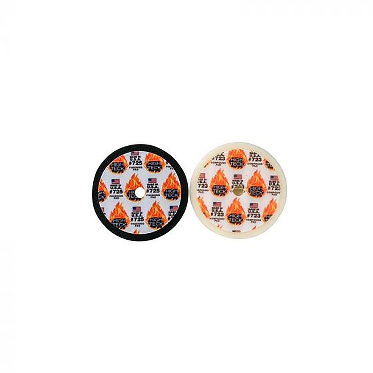 High Teck Products - 727CP - High Teck Combo Pack, 8 Inch Diameter X 1 Inch Inch Thk, Open Cell Foam