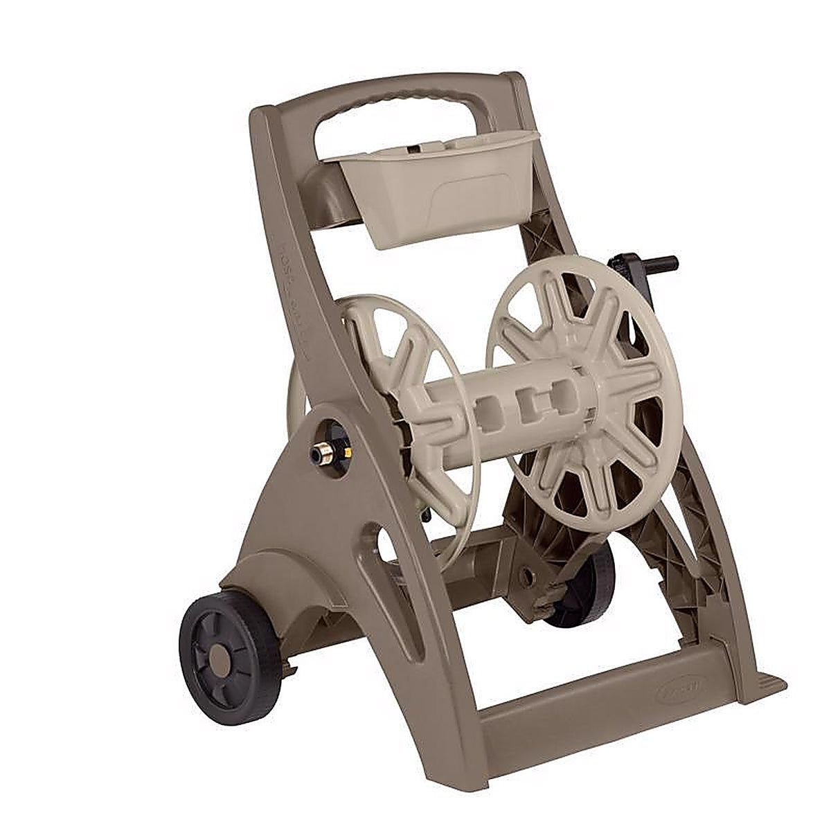 Suncast - SFB212M - Smart Tube 225 ft. Taupe Retractable Wheeled Hose Reel Cart