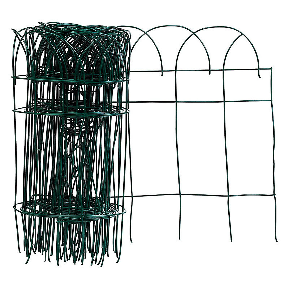 Panacea - 89309 - 240 in. L x 14 in. H PVC Green Scroll Garden Edging