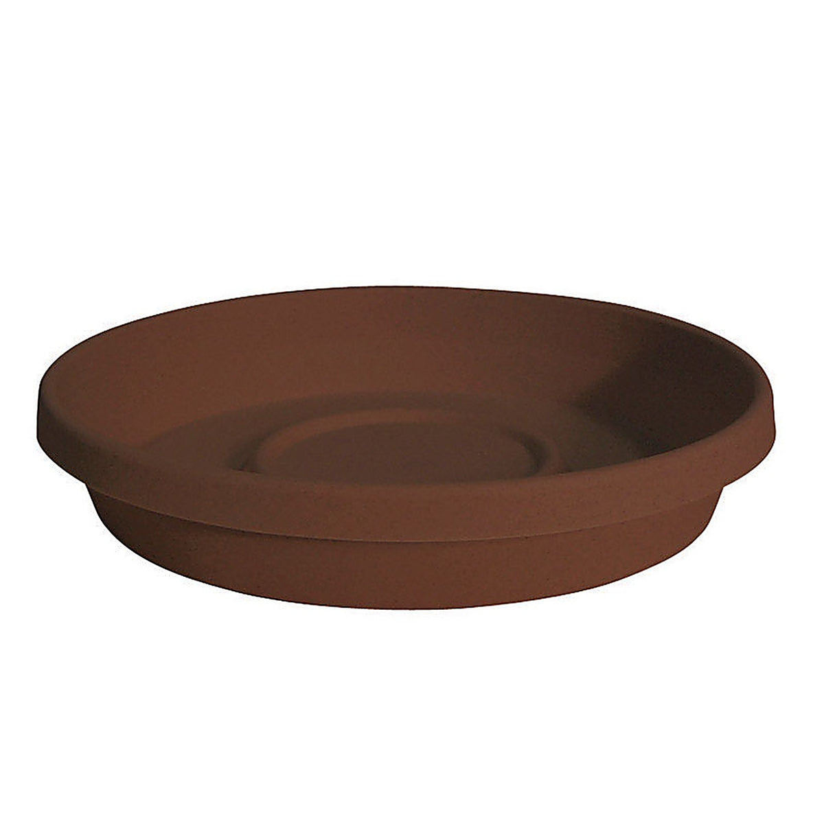 Bloem - 51316CH - Terratray 2.75 in. H X 16 in. D Resin Traditional Tray Chocolate