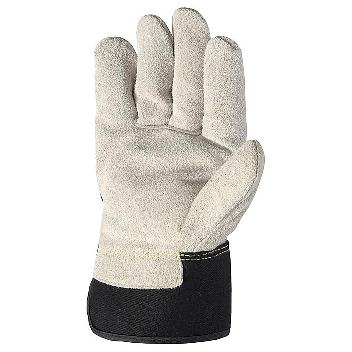 Wells Lamont - 5130M-NEW - M Split Cowhide Leather Black/Brown Gloves