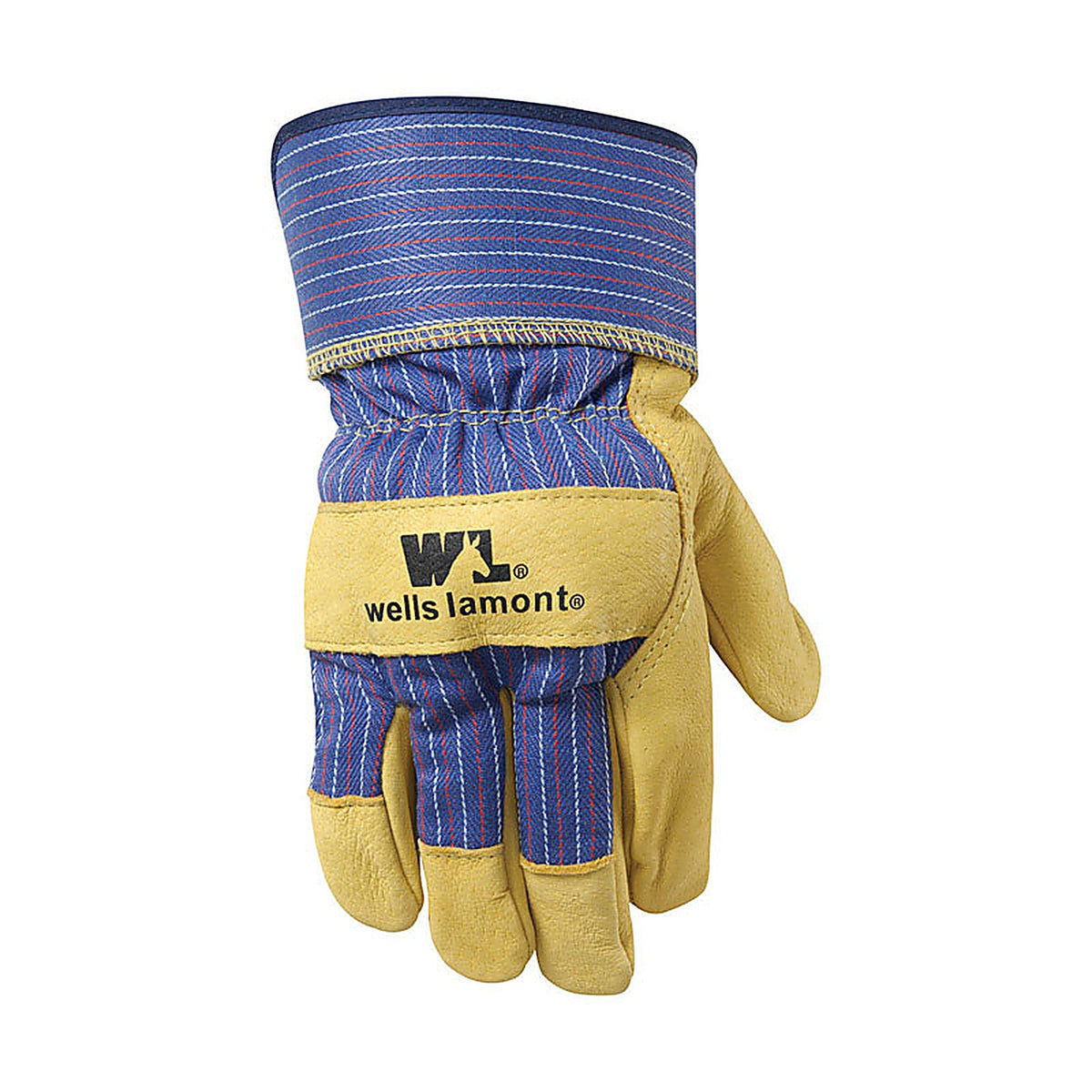 Wells Lamont - 3300M - Men's Leather Palm Gloves Palomino M 1 pair