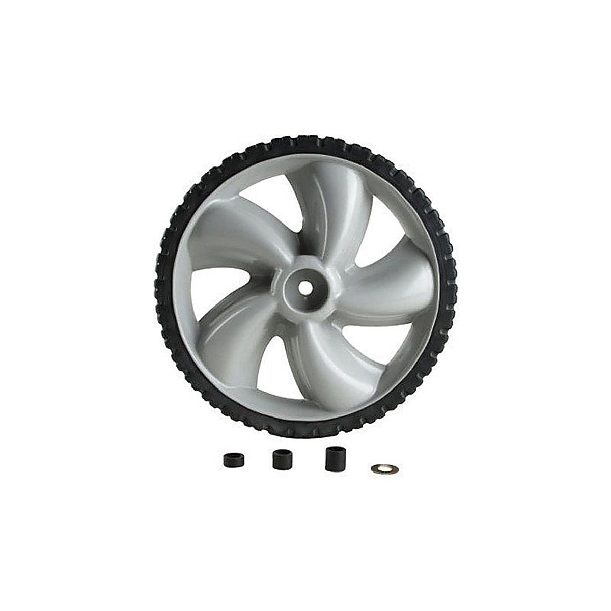 Arnold - 490-324-0002 - 1.75 in. W x 12 in. Dia. Plastic Lawn Mower Replacement Wheel 50 lb.