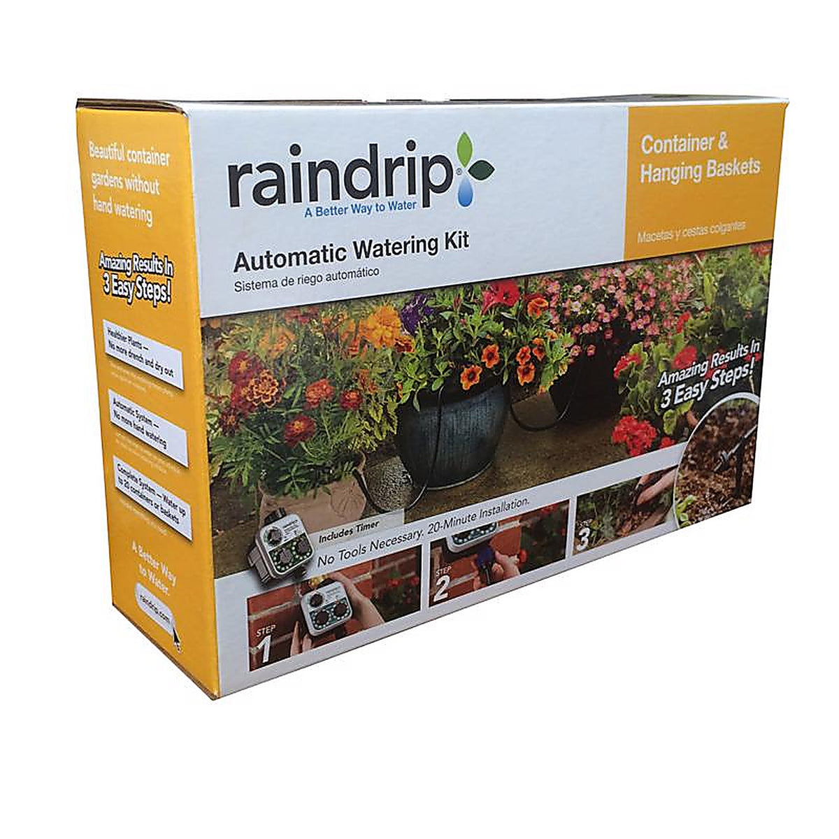 Raindrip - R560DP - Drip Irrigation Plant Watering Kit