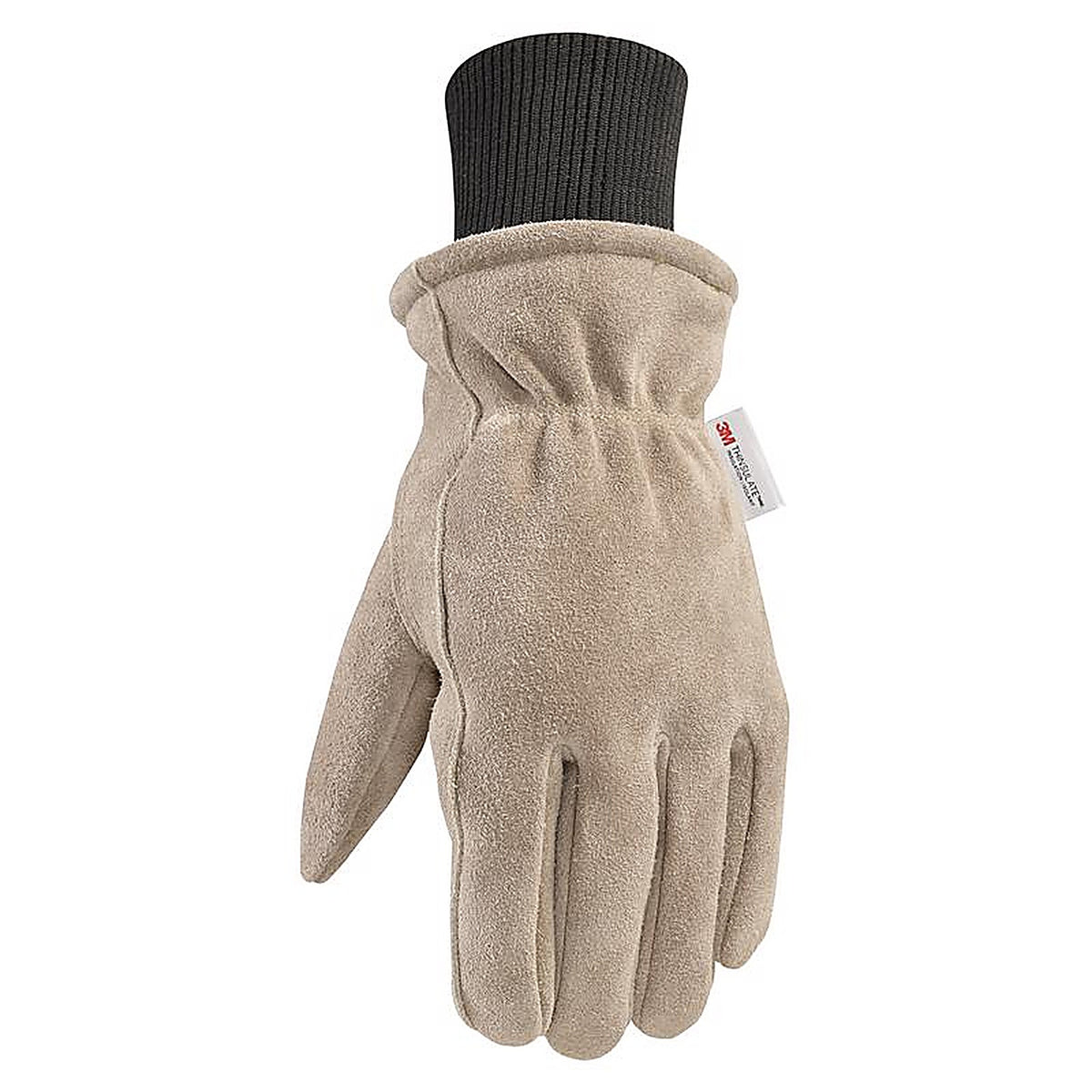 Wells Lamont - 1196L - L Suede Cow Leather Winter Brown Gloves