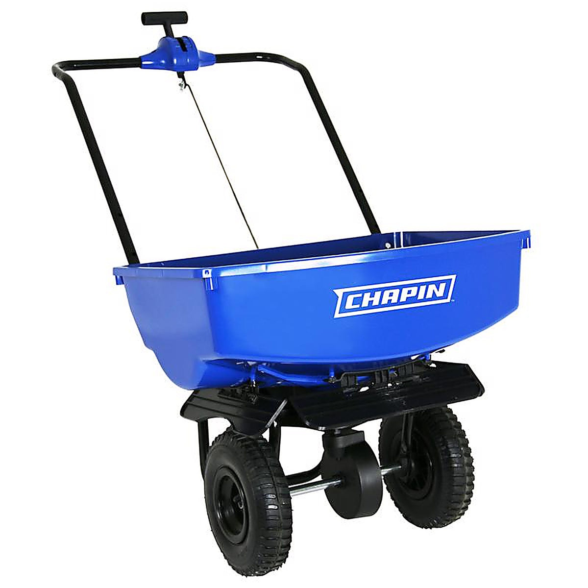 Chapin - 8003A - 96 in. W Push Spreader For Salt/Ice Melt 70 lb