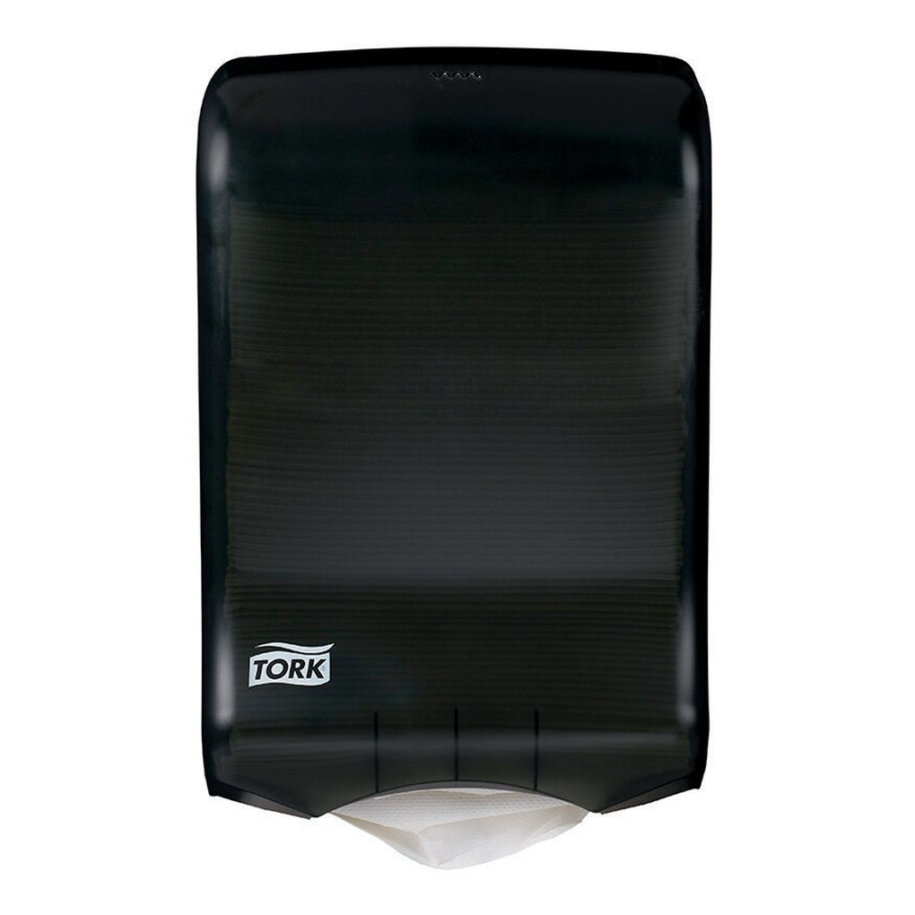 Tork - 73TR - Hand Towel Multifold-C-Fold Dispenser, Smoke