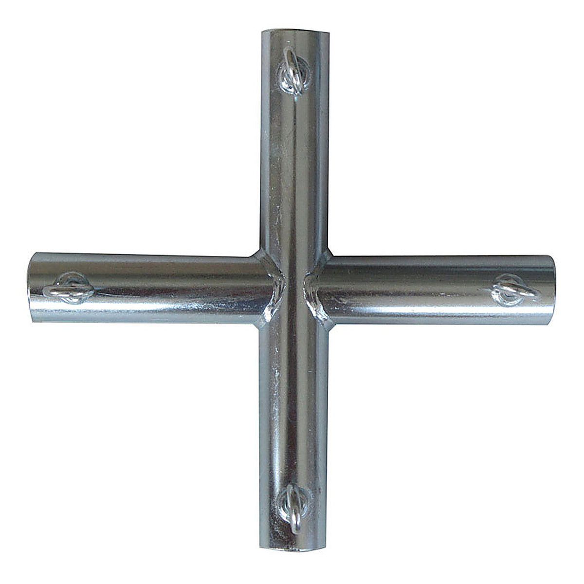 AHC - 77292 - 1 in. Round T X 1 in. D Galvanized Carbon Steel 10 in. L Connector