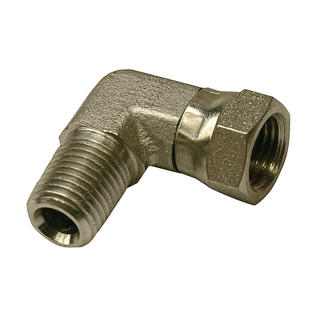 Apache Hose - 39005175 - Steel 1/2 in. Dia. x 1/2 in. Dia. Hydraulic Adapter - 1/Pack