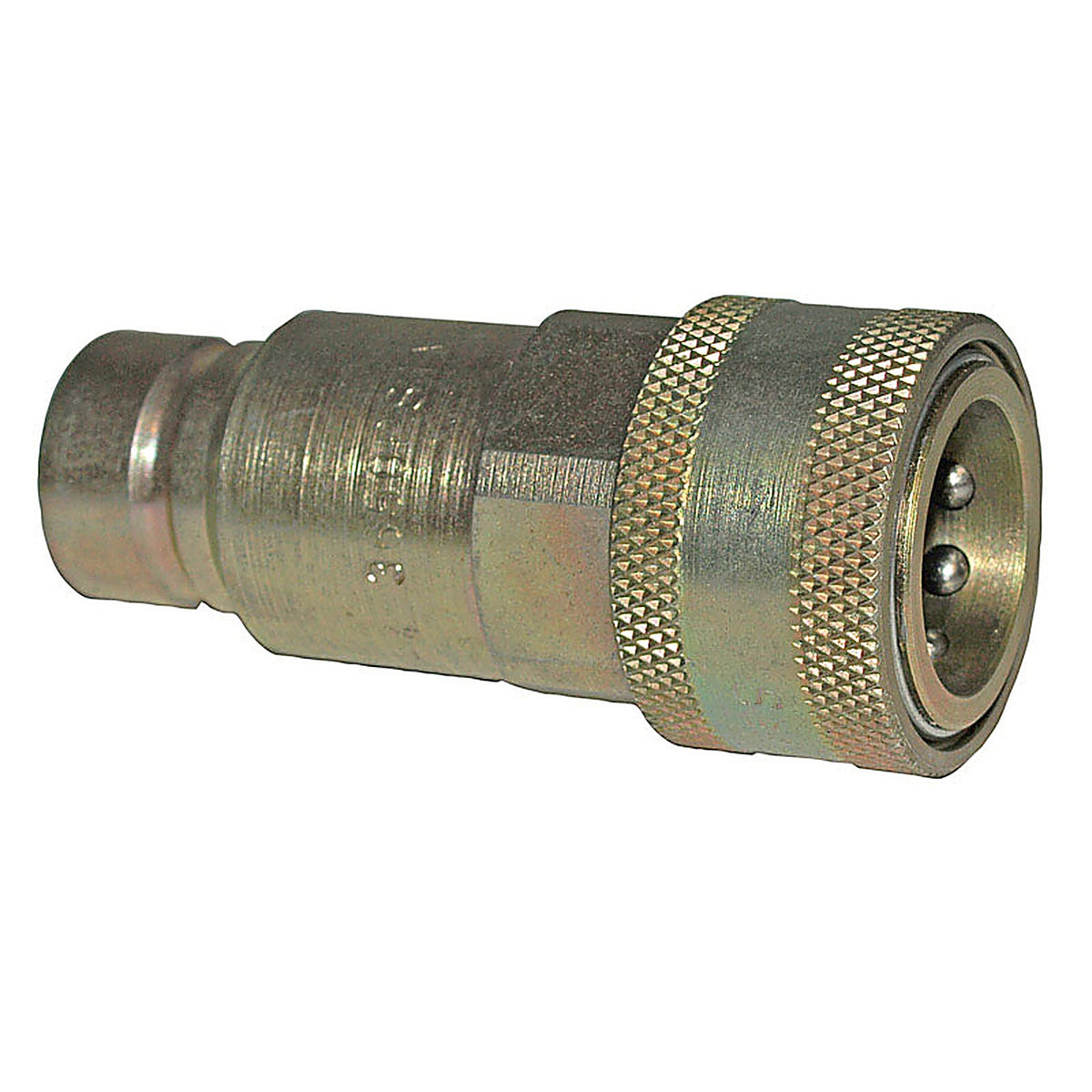 Apache Hose - 39040722 - 0.5 in. Dia. 3000 psi Steel Flat Face Hydraulic Adapter