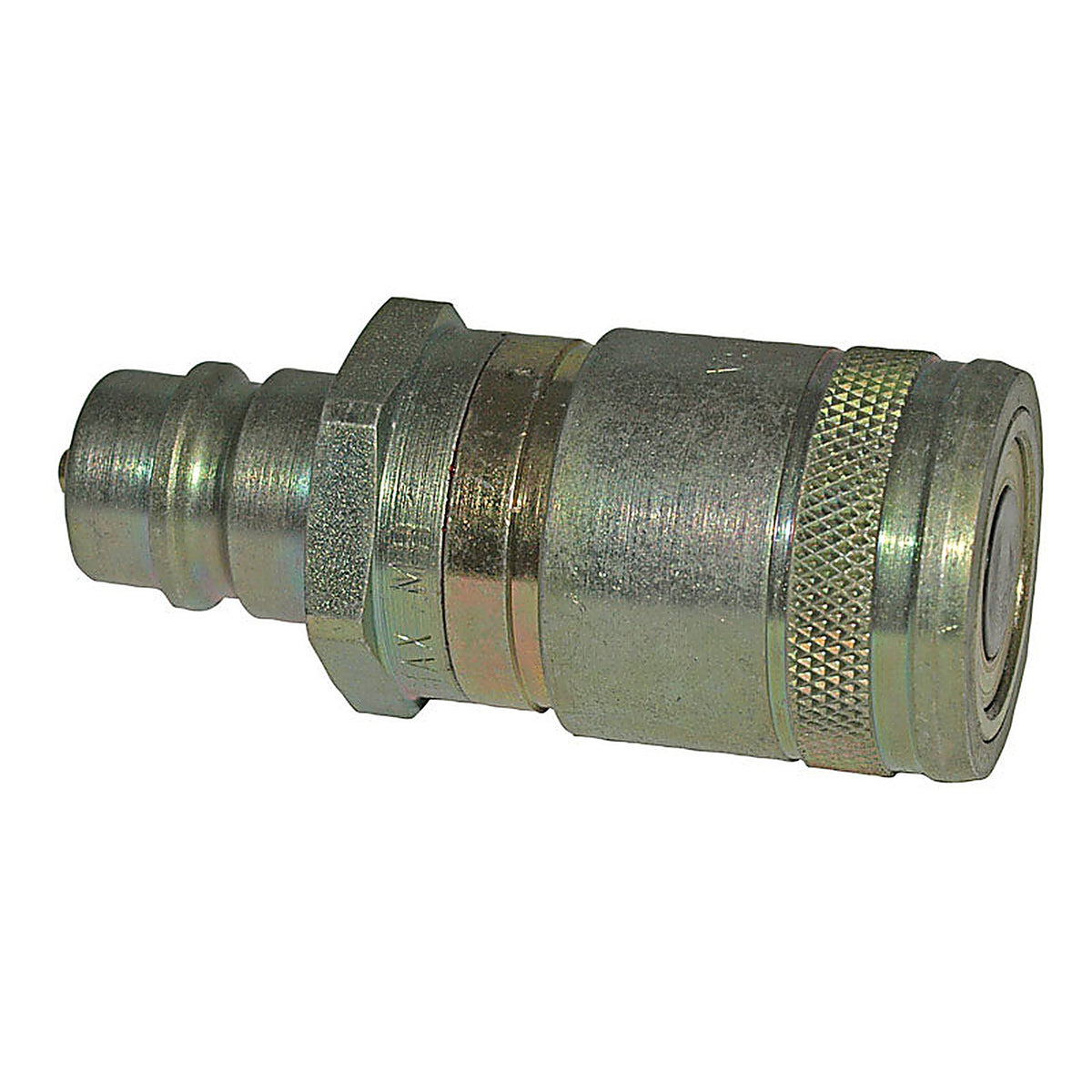 Apache Hose - 39040720 - 0.5 in. Dia. 3000 psi Steel Flat Face Hydraulic Adapter