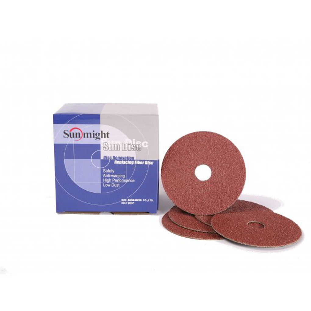 Sunmight - 74307 - 5 in 100G FIBRE Disc BOX/25 CERAMIC