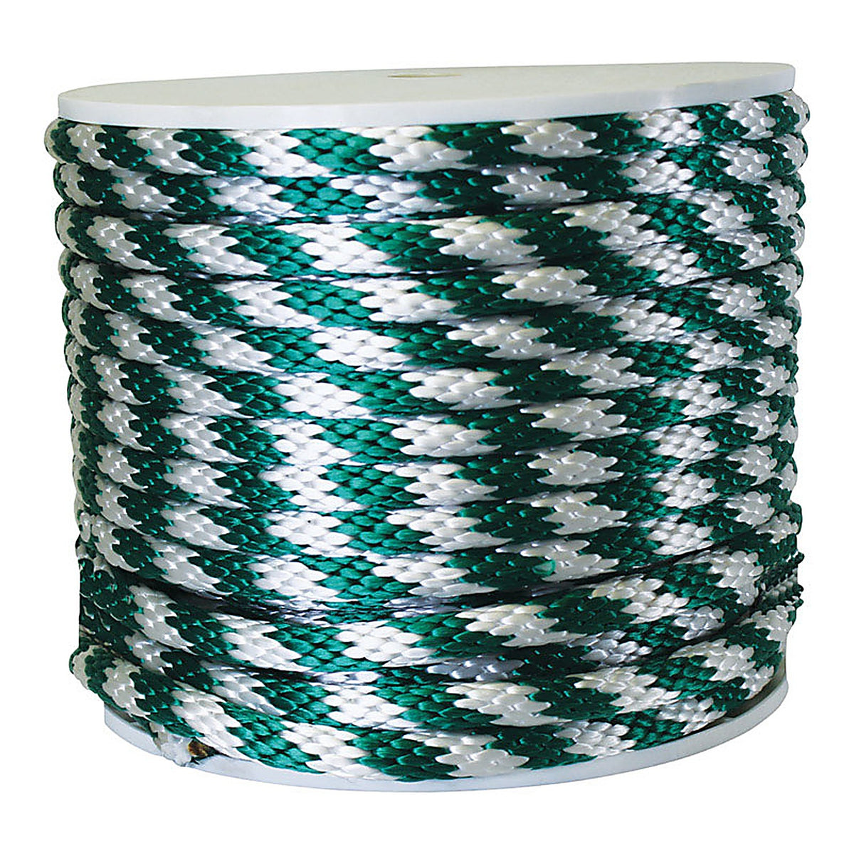 Koch - 5162045 - 5/8 in. D X 140 ft. L Green/White Solid Braided Poly Derby Rope