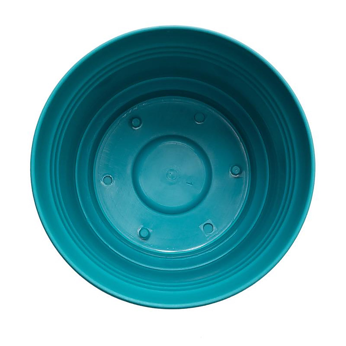 Bloem - SP0526 - 4.5 in. H x 5 in. Dia. Resin Planter Teal
