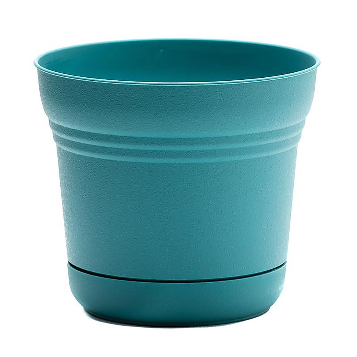 Bloem - SP1026 - 8.5 in. H x 9.8 in. Dia. Resin Planter Teal